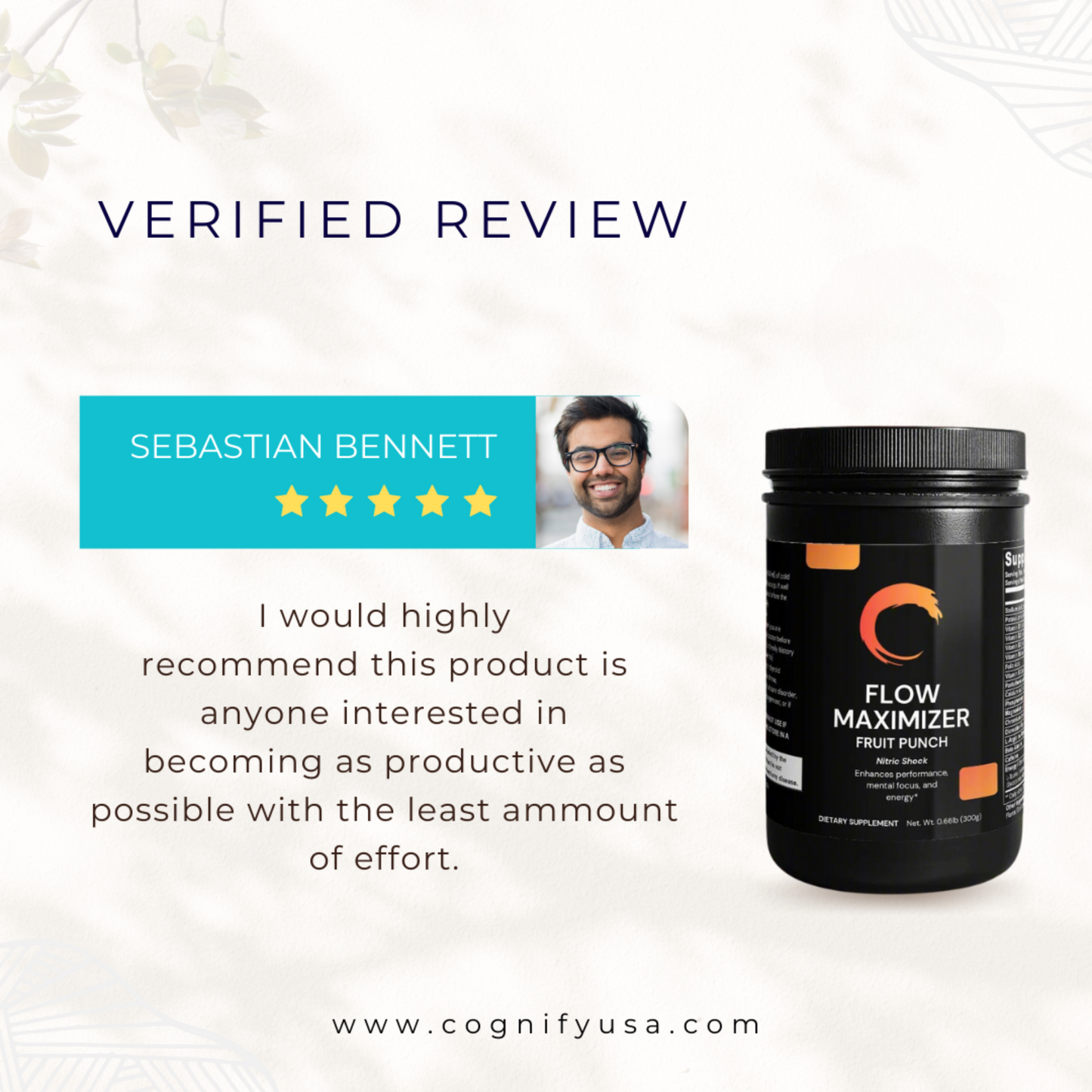 Flow State Maximizer (Fruit Punch) - Cognify USA