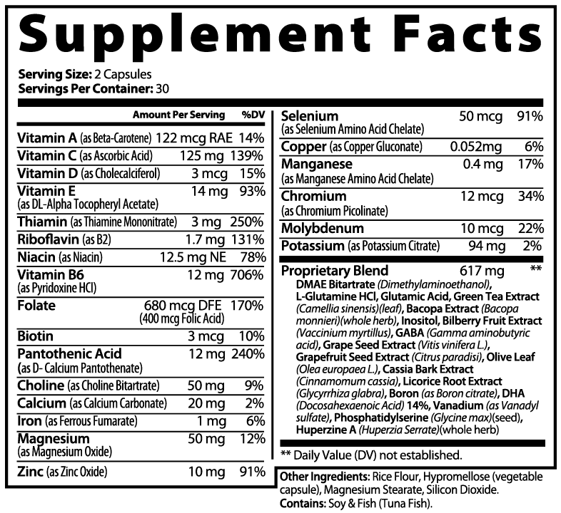 Brain & Focus Formula - Cognify USA