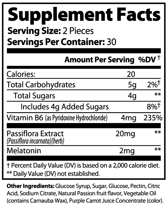 Sleep Well Gummies (Adult) - Cognify USA